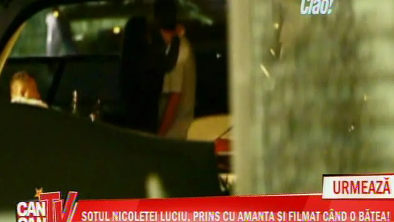 Imaginile pentru care Zsolt Csergo si-ar fi dat toata averea ca sa nu apara vreodata!  Sotul Nicoletei Luciu, filmat in timp ce isi snopea amanta cu bataia! Era sa ii suceasca gatul!