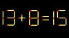 Test de inteligență | Mutați un singur chibrit pentru a corecta 13 + 8 = 15
