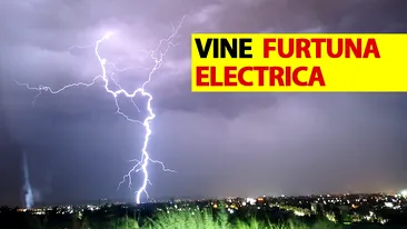 ANM anunță 11 ore extreme! Vine furtuna electrică în România