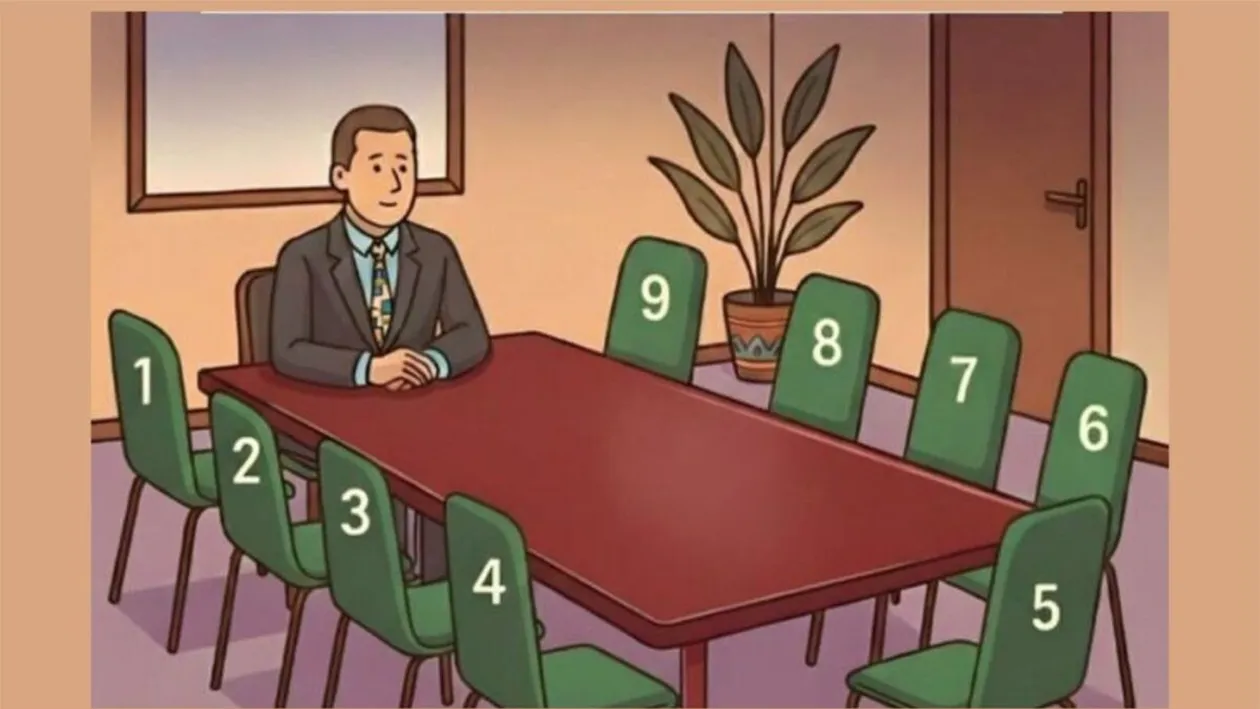 Cel mai tare test psihologic | Să zicem că participi la o ședință. Alege un scaun și îți vom spune ce fel de om ești, de fapt