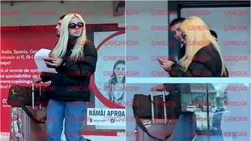 VIDEO | Momentul în care Bia Khalifa este încătușată pe aeroport, la întoarcerea din Milano. Fulgy: „Bia nu era agitată” + „O rezolv eu!”