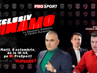 EXCLUSIV DINAMO, azi de la 16:45. Adevăratele planuri ale șefilor de la Dinamo. Cosmin Mihalescu, invitat special