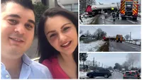 Cine a fost de vină în cumplitul accident de pe E85? Constantin, Teodora și Sofia au murit cu zile