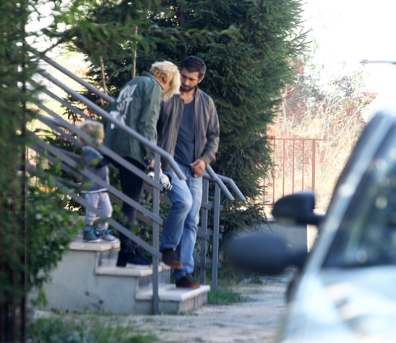 Dragoş Bucur şi Dana Nălbaru, ziua părinţi responsabili, iar seara...romantici