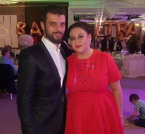 Oana Roman şi soţul ei, Marius Elisei