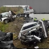 Accident cumplit pe DN 6! Un mort și un rănit după un impact devastator între o mașină și un TIR