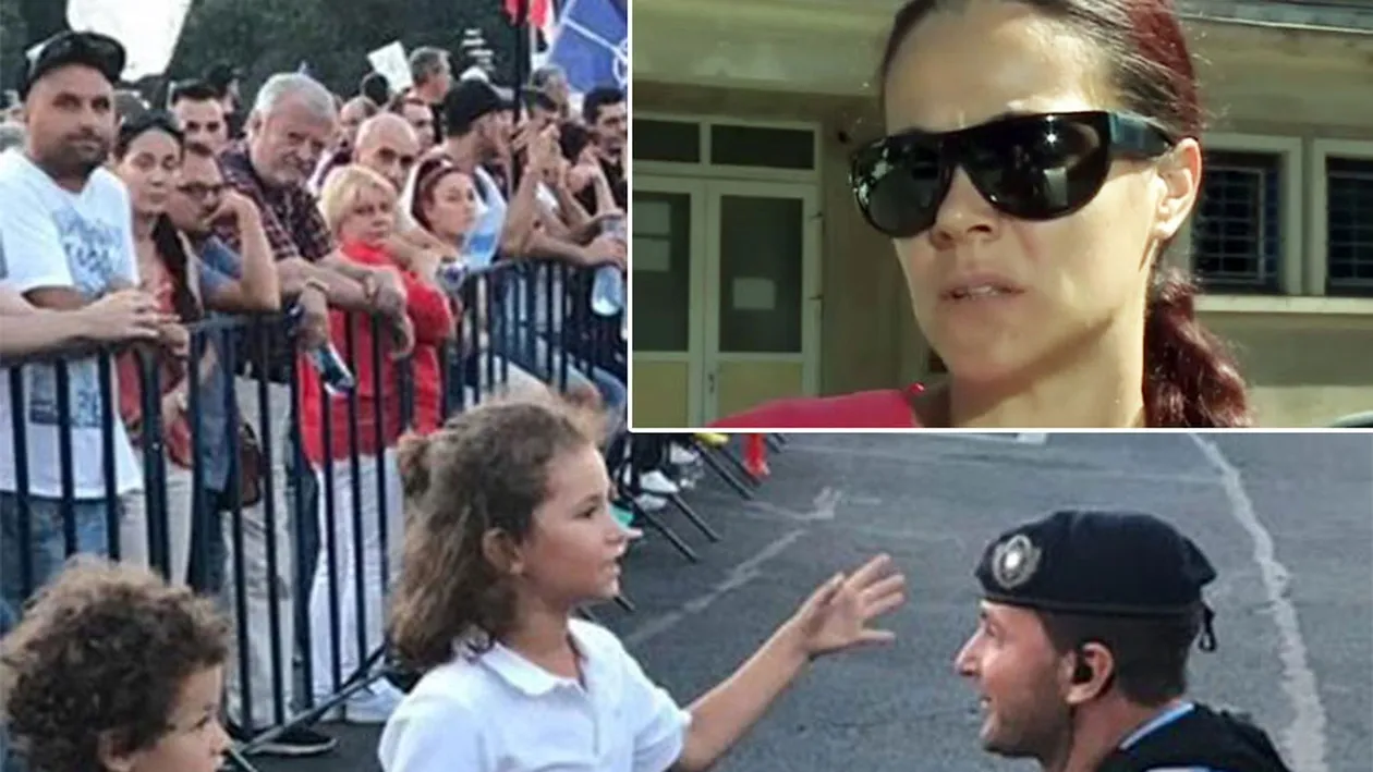 Adevărul din spatele pozei postate de Jandarmeria Română pe Facebook! Ce i-au spus copiii jandarmului