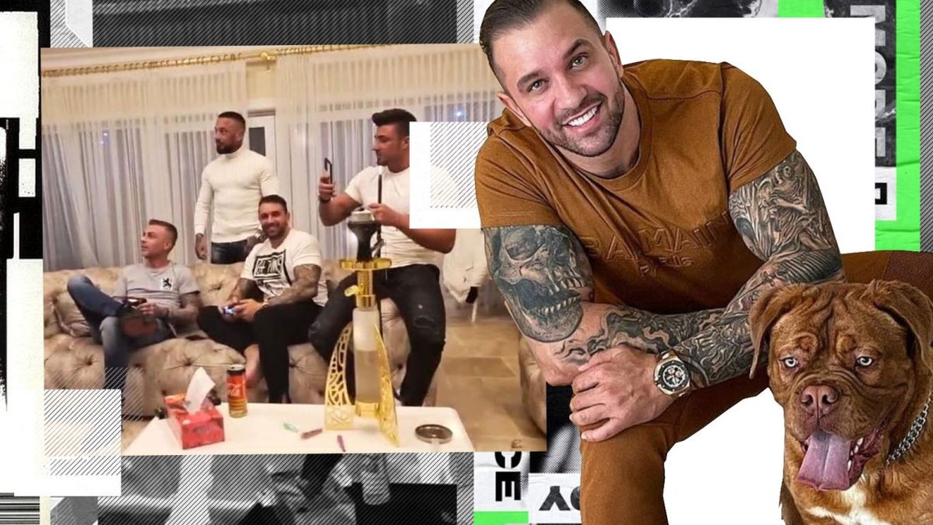 Alex Bodi și-a strâns "brigada" acasă, la o narghilea, în așteptarea noului termen de judecată
