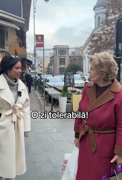 Expresia ”Vă doresc o zi tolerabilă” a devenit ”Vă doresc un Crăciun tolerabil”/ sursă foto: TikTok