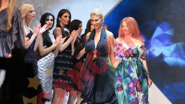 Raluca Turcan, model pentru Galyna la Bucharest Fashion  Week