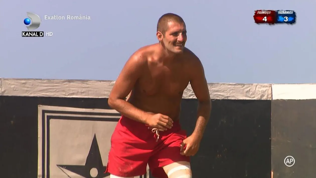 EXATLON 18 MARTIE. Transformare radicală de look pentru Cătălin Cazacu. A pierdut pariul cu Giani Kiriță și a fost nevoit să se supună!