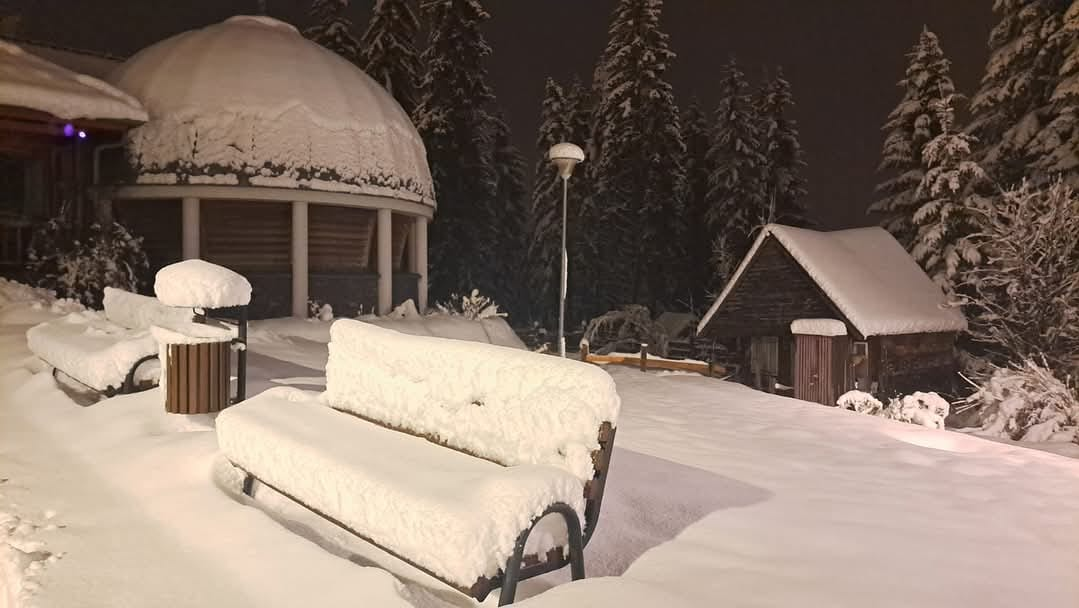Stațiunea unde te simți fix ca în Laponia. Foto: Facebook