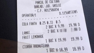 Notă de plată halucinantă într-un restaurant din Bârlad: Au taxat și felia de lămâie din Cola! Câți lei au cerut pentru ea