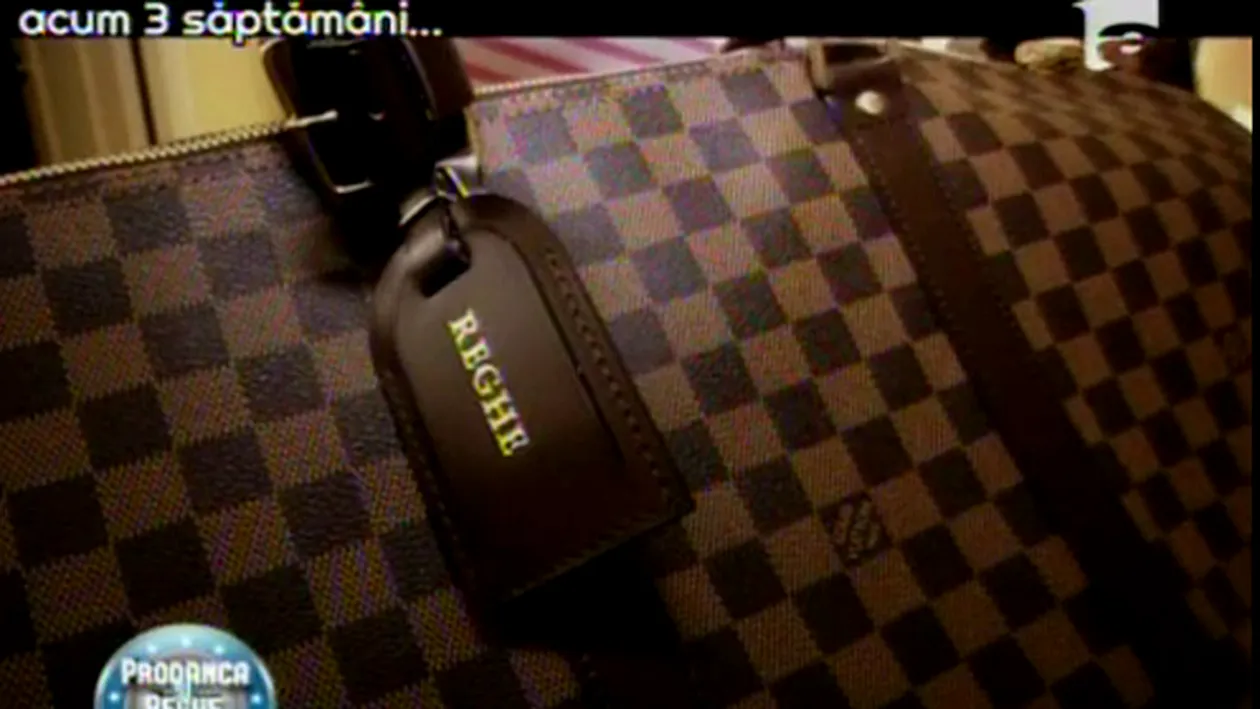 Supertare! Reghe s-a dat in fapt in Vegas la magazinul Louis Vuitton - Si-a luat geanta cu numele lui pe ea si curele cu logo mare sa se vada bogatia - Nici lautarii nu sunt ca tine!