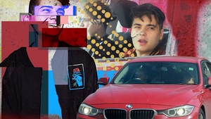 Selly & puștii din 5Gang au "sudat" țigările  într-un BMW nou-nouț!