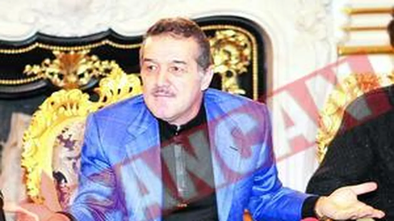 Gigi Becali, santajat