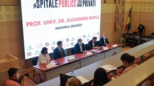 Etajul 7 al Spitalului Fundeni a fost inaugurat! Codin Maticiuc, prezent la conferință, alături de Ministrul Sănătății