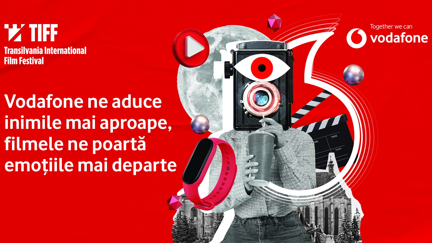 COMUNICAT TIFF 2023: Filme mult așteptate și experiențe inedite oferite de Vodafone la cel mai important festival de film din România