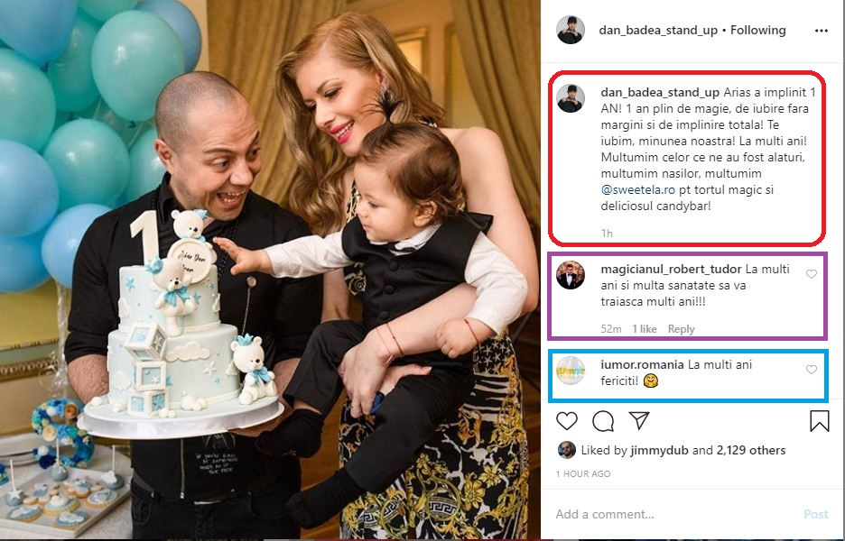 Dan Badea și soția lui, petrecere cu ștaif de ziua fiului lor! Ce a ales Aris de pe tavă și cum arată rochia sexy purtată de Mădălina Badea
