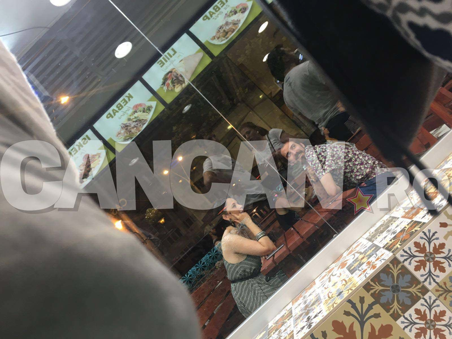 ANDREEA MARIN şi-a dat dieta peste cap la o şaorma în doi, cu soţul! Imagini primite pe pont@cancan.ro!