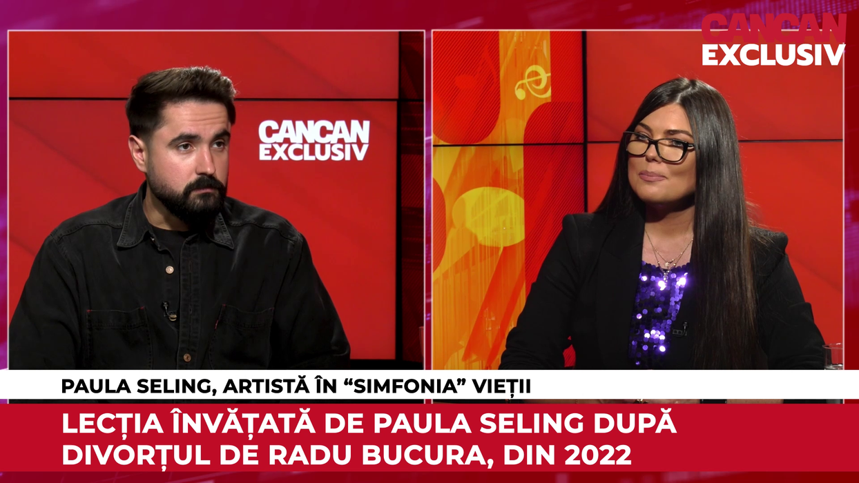 Înainte de plecarea în Statele Unite ale Americii, Paula Seling a oferit un interviu memorabil, în cadrul emisiunii CANCAN EXCLUSIV (Foto: captură video)