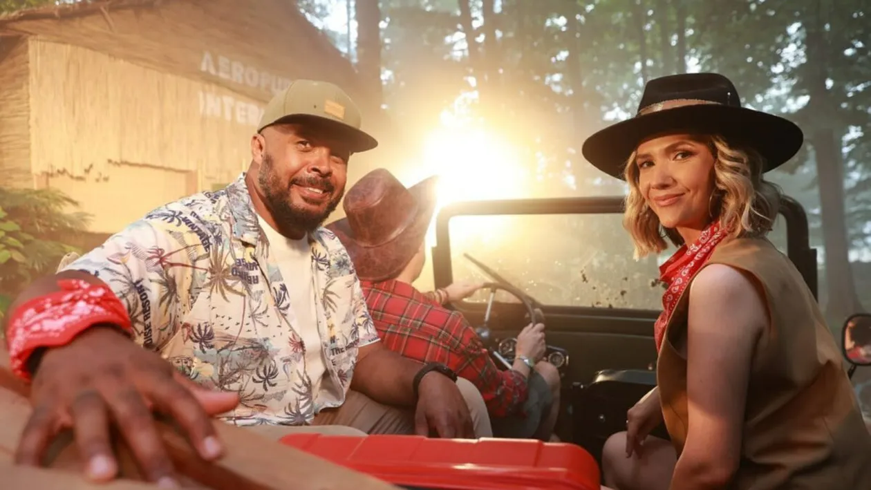 Imagini de colecție din Republica Dominicană. Cabral și Adela Popescu au început filmările pentru „Sunt celebru, scoate-mă de aici!”, de pe Pro TV