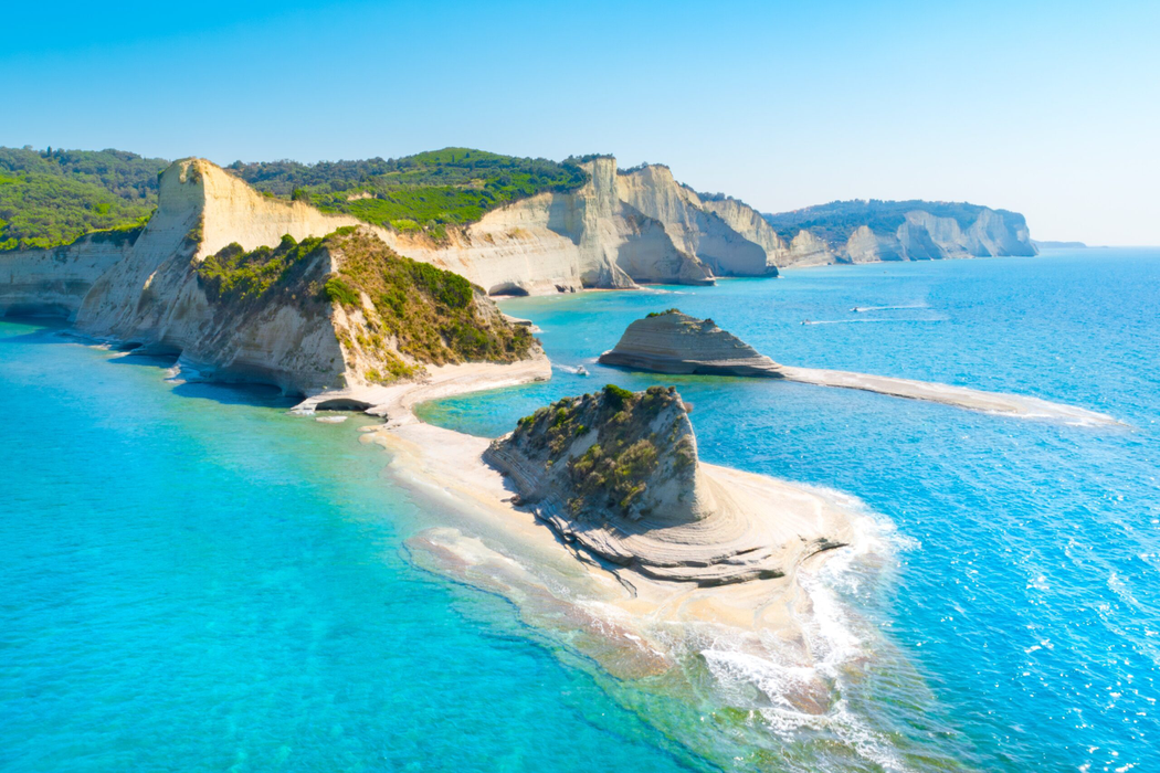 Sursa foto: Shutterstock / Cape Drastis, Insula Corfu