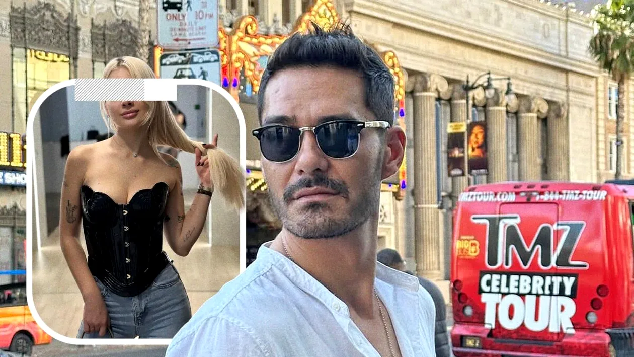 George Burcea a zburat în secret peste Ocean. Fostul soț al Andreei Bălan şi-a lăsat iubita în România: “Îmi era dor”