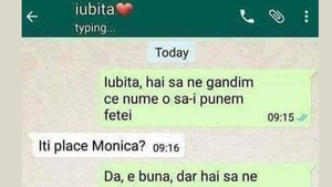 BANCUL ZILEI | "Iubita, hai să ne gândim ce nume îi punem fetei!"