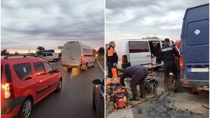 Accident grav în Ialomița. Patru persoane au decedat în urma impactului