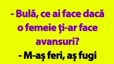 Bancul de duminică | Bulă și avansul