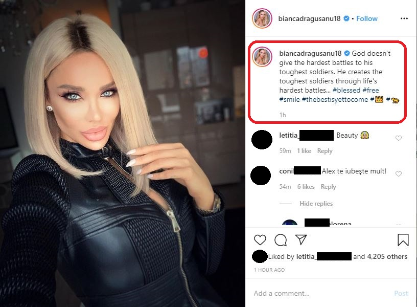 Bianca Drăgușanu, mărturisiri copleșitoare după ce Alex Bodi a făcut primele declarații despre divorțul lor