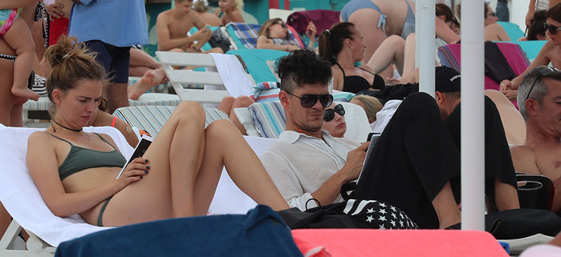 Tudor şi Iulia s-au relaxat pe litoral, în staţiunea Mamaia