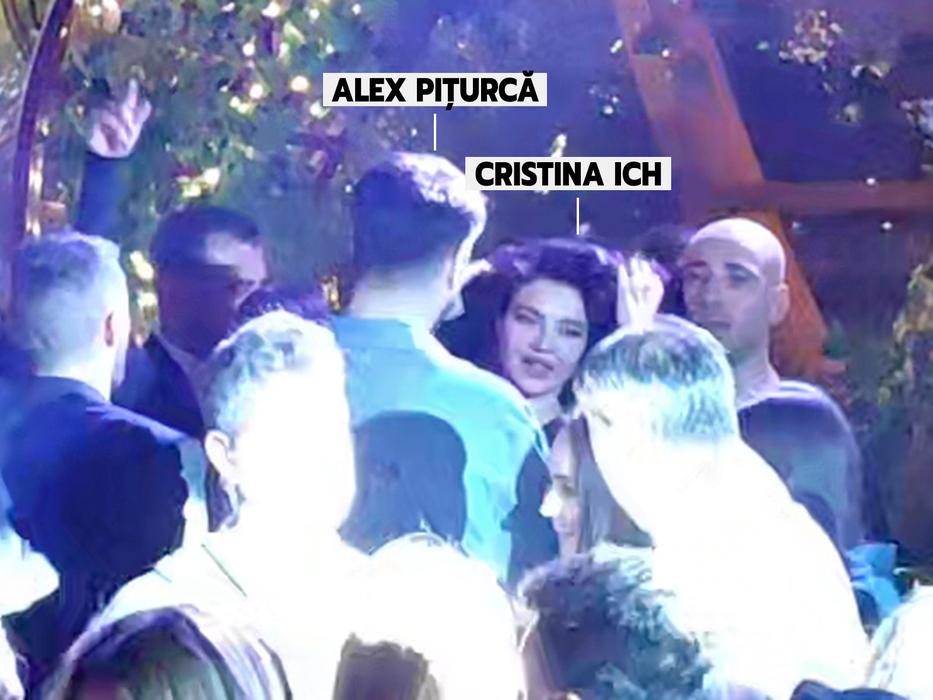 Cristina ICH și iubitul ei, Alex Pițurcă, la NUBA (Foto: CANCAN.RO)