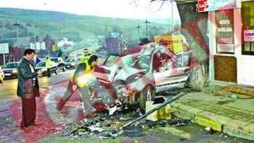 A spulberat patru pietoni de pe trotuar