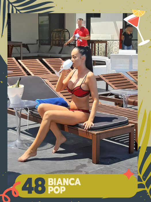 TOP 50 de vedete care ridică paharul în cinstea voastră, în costume de baie! Anna Lesko, Gina Pistol, Delia, Daniela Crudu… Cu cine ciocniți?