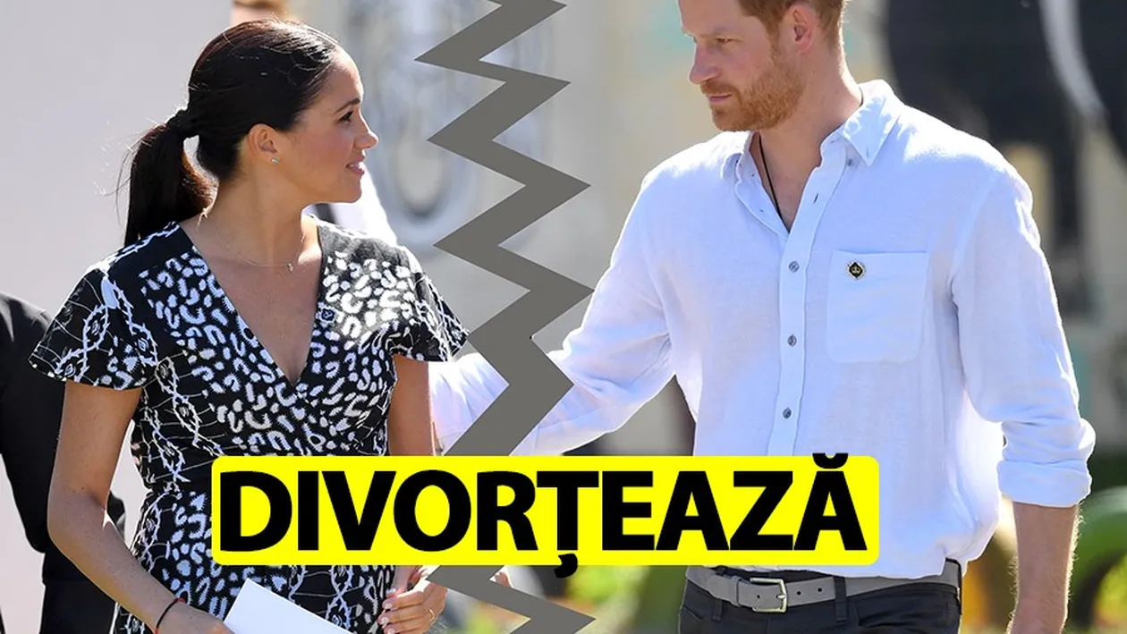 Prințul Harry și Meghan Markle divorțează. Cotele care cutremură din temelii Familia Regală a Marii Britanii