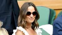 Pippa Middleton, însărcinată în 8 luni, la plajă! Cum arată în costum de baie