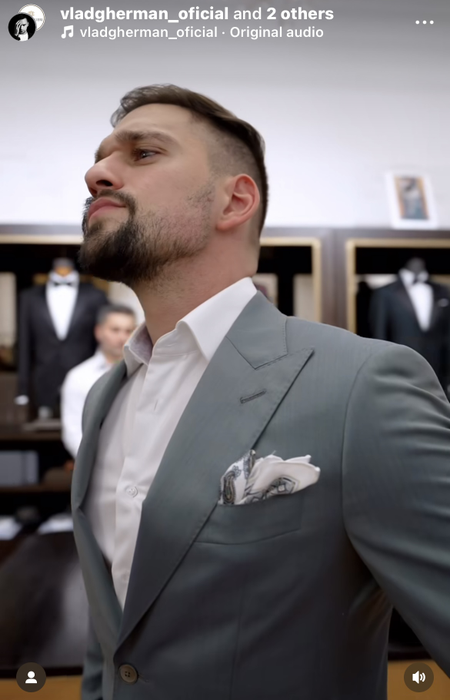 Vlad Gherman/ sursă foto: Instagram