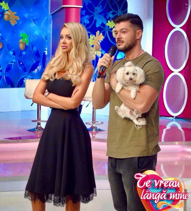 Bianca l-a certat în direct, dar Victor s-a revanşat! Ce gest romantic a făcut prezentatorul, în emisiune