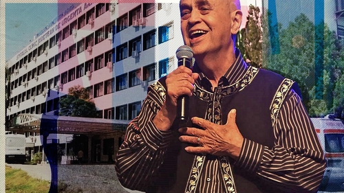 Benone Sinulescu a fost externat în mare secret, deși e în stare gravă? ”L-au scos cu ambulanța prin spatele spitalului. Dacă era bine, pleca pe picioarele lui!”