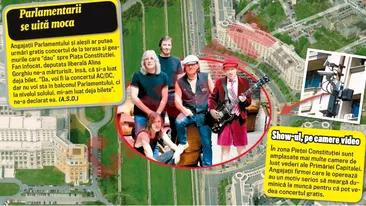 Rockerii AC/DC, paziti cu mainile goale