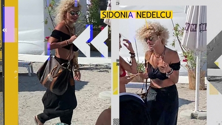 Fosta soție a “șmecherului cu elicopter”, apariție șoc pe plajă. Sidonia Nedelcu face furori chiar și îmbrăcată