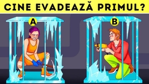 Test de inteligență | Numai geniile ghicesc cine va evada primul în doar 10 secunde!