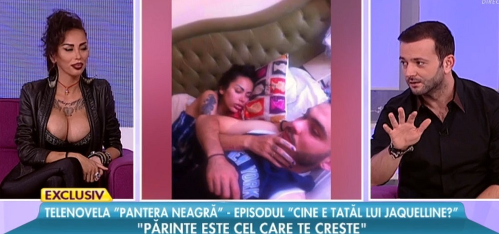 "Pantera Neagră", prima apariţie la TV după ce a născut. Sursa foto: captură Antena Stars