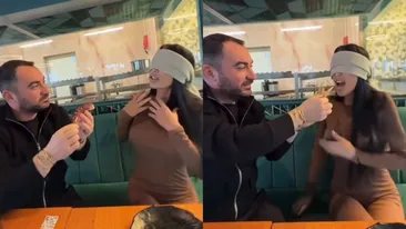 Pescobar i-a dat teroare Danielei Crudu! Ce i-a băgat în gură de bruneta a început să țipe: „Mi-e frică”