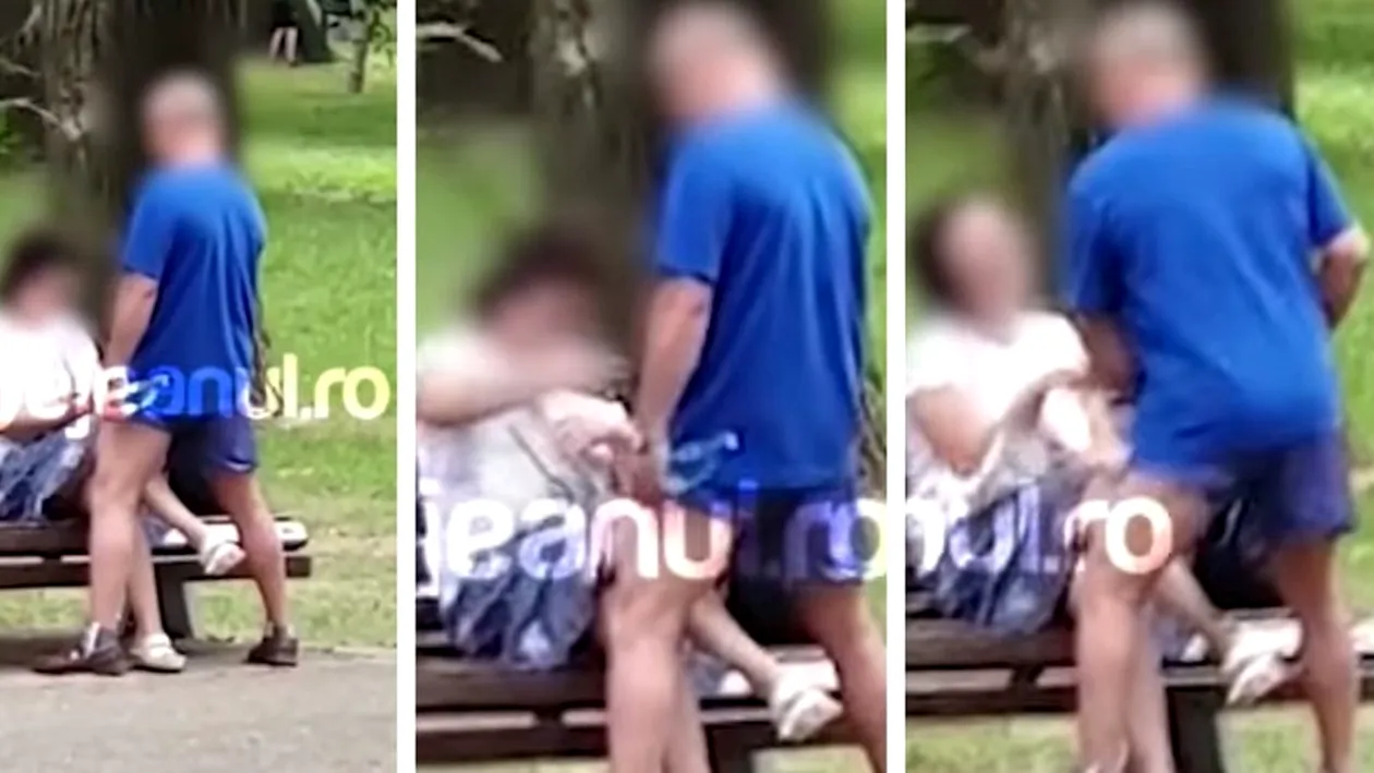 Sex în public. Un bărbat din Cluj-Napoca, filmat în timp ce se satisfăcea într-un parc în fața iubitei lui. Gestul făcut de femeie