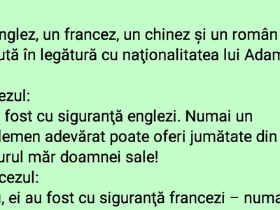 BANCUL ZILEI | Adevărul despre Adam și Eva: Ce naționalitate aveau, de fapt?