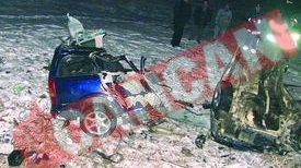 Trei frati striviti intr-un accident