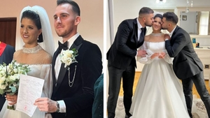Bucurie mare în familia lui Culiţă Sterp! Sora artistului se mărită. VIDEO